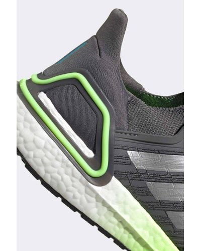 Adidas Ultraboost Shoes Grey Five Silver Metallic Signal Green Men S In Gray For Men Lyst Adidas Ultraboost Shoes Grey Five Silver Metallic Signal Green Men S In Gray For Men Lyst