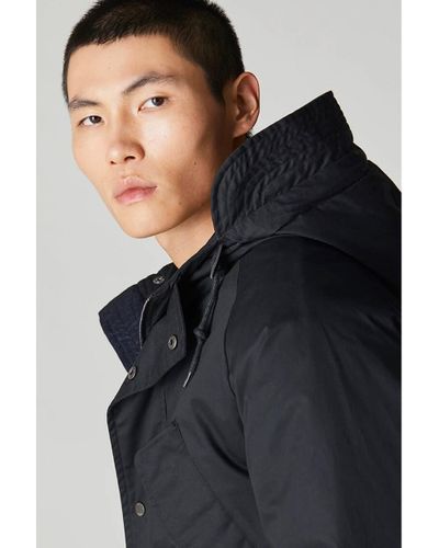 bellfield black parka