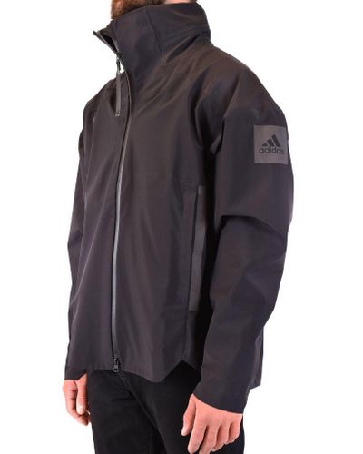 adidas MYSHELTER Rain Jacket - Black | men hiking | adidas US