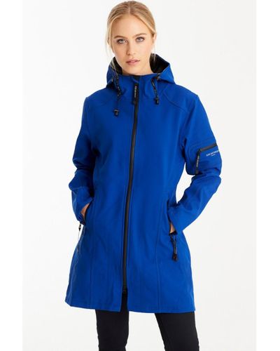 Ilse Jacobsen Fleece Rain07 Raincoat in Blue | Lyst
