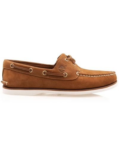 Timberland Leather Classic Boat Shoe - A43v1 Rust Nubuck in Brown for Men -  Lyst