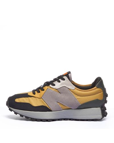 New Balance Suede 327 Trainers - Black 