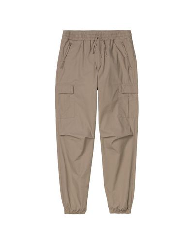 Carhartt Cargo jogger Leather Rinsed for Men - Lyst
