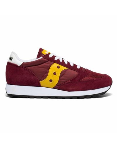saucony jazz burgundy