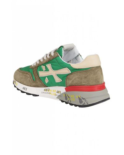 Premiata Trainers In Green for Men | Lyst