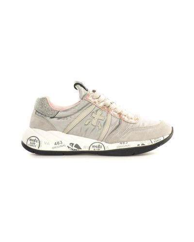 Premiata Sneakers Donna Layla 4298 in Grey (Gray) | Lyst
