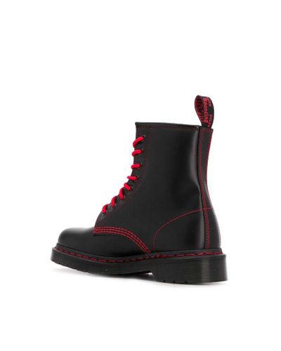 red stitch doc martens