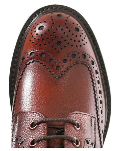 loake bedale brown grain