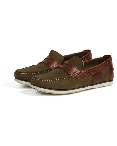 barbour keel loafers