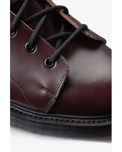 Fred Perry Leather Fred Perry X George Cox Monkey Boot - Ox Blood 