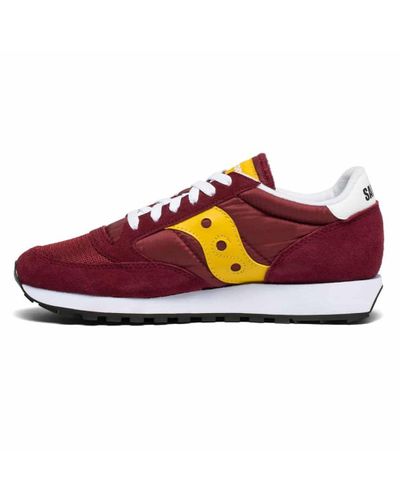 saucony jazz burgundy