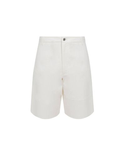 white material shorts