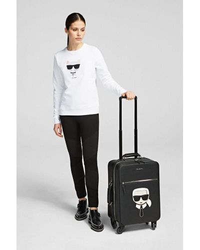 Maleta Karl Lagerfeld Ryanair ikonic negro - 445.00 € Bolsos y zapatos de  mujer, marcas de moda online, Michael kors, Karl lagerfeld, Guess, Armani,  Premiata y muchas marcas más