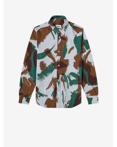 kenzo green shirt