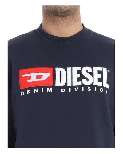 diesel blue sweatshirt