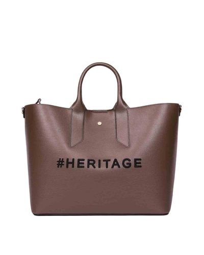 Borbonese Large Mindblow Handbag In Beige | ModeSens