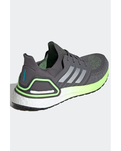 Adidas Ultraboost Shoes Grey Five Silver Metallic Signal Green Men S In Gray For Men Lyst Adidas Ultraboost Shoes Grey Five Silver Metallic Signal Green Men S In Gray For Men Lyst