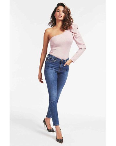 Guess Denim Jeans Trousers - W0ya46d4484 in Blue - Lyst