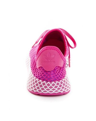 adidas Originals Deerupt Runner Fuchsia in Pink | Lyst