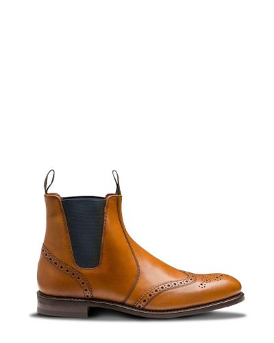 loake hoskins suede boots