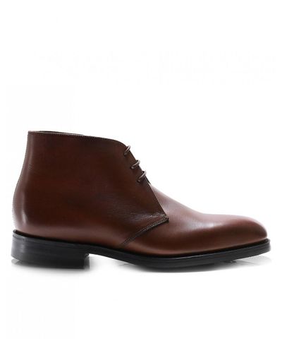 loake pimlico dark brown