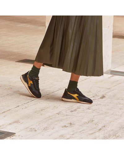 Diadora Equipe Mad Italia Luna Wn in Black - Lyst
