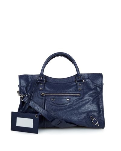 balenciaga bags blue