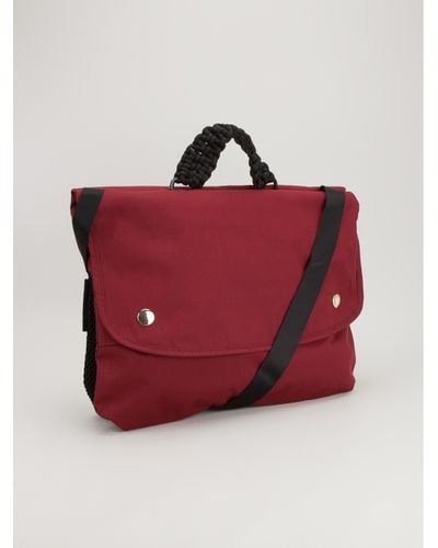 red puma messenger bag