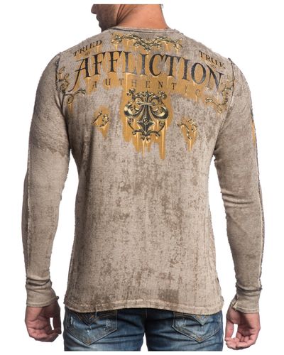 affliction thermal shirts