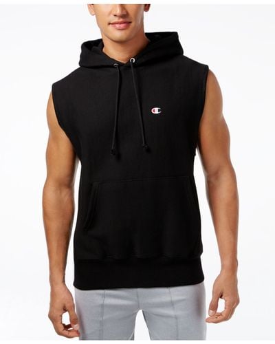 champion middleweight sleeveless hoodie