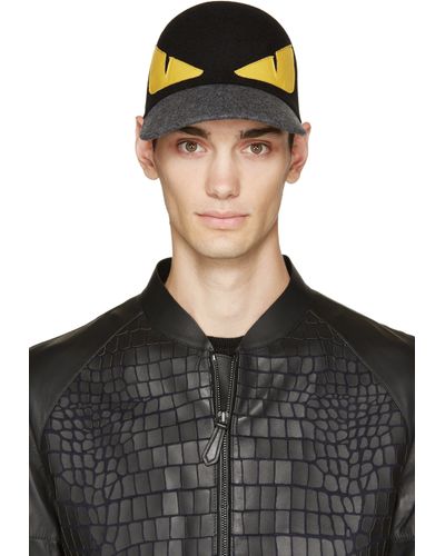 fendi monster baseball hat