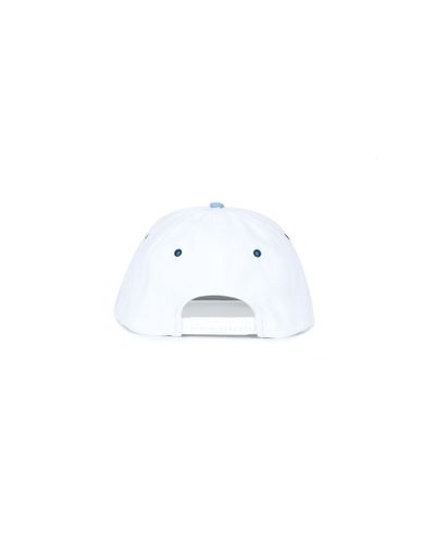Nicopanda Pearl Embellished Cap in White (Blue) - Lyst