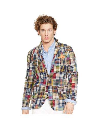 patchwork sport coat