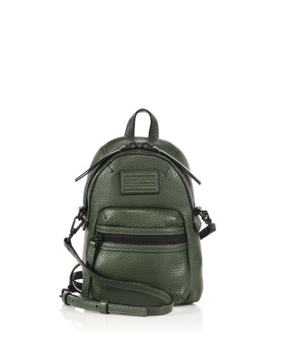 marc jacobs green backpack