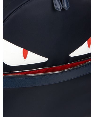 fendi monster eyes backpack