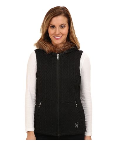 spyder cable knit jacket