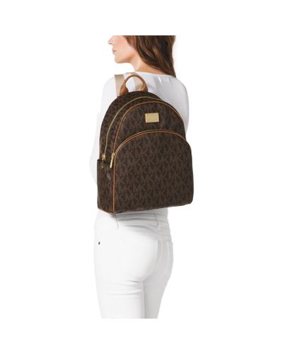 jet set logo backpack michael kors