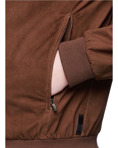 giorgio armani suede jacket