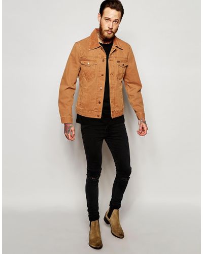 wrangler suede jacket