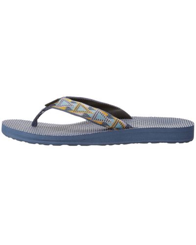 blue teva flip flops