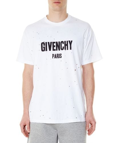 distressed givenchy shirt