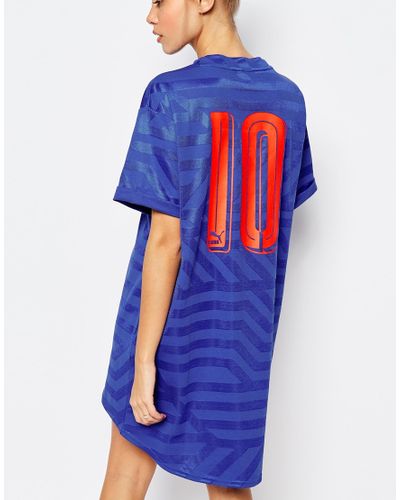 puma oversized t shirt dress