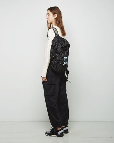 y3 black backpack