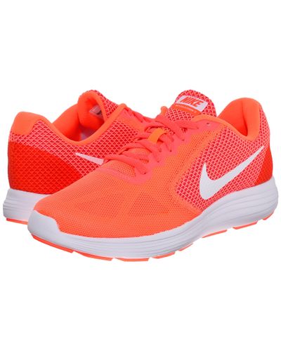 nike revolution 3 naranja