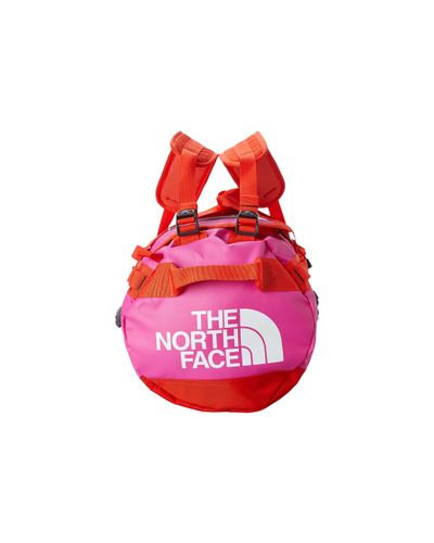 The North Face Base Camp Duffel Small In Pink Lyst The North Face Base Camp Duffel Small In Pink Lyst