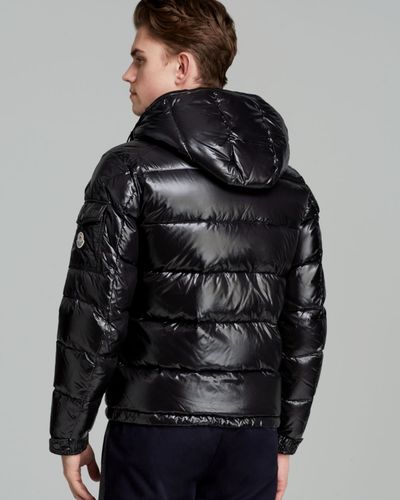 moncler jacket glossy black