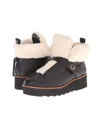 coach shearling boots