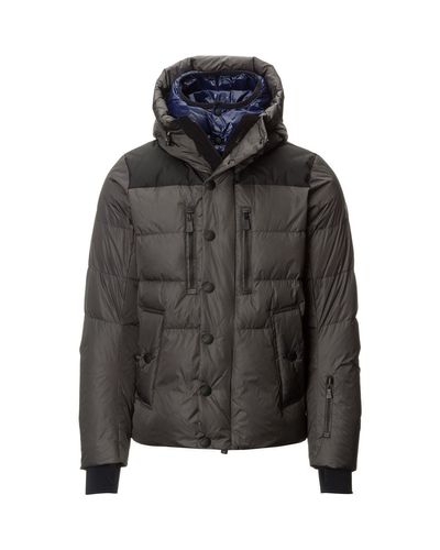 Moncler Synthetic Rodenberg Giubbotto Jacket in Charcoal (Gray 