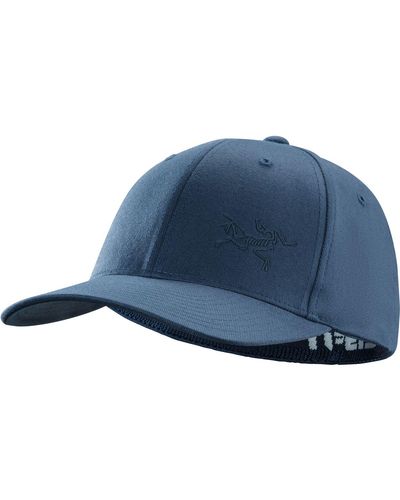 dygtige Shining Bermad Arc'teryx Cotton Bird Flexfit Hat in Blue for Men - Lyst