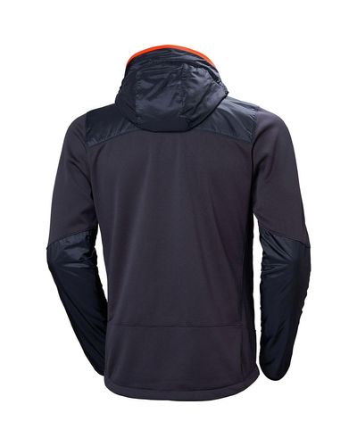 Helly Hansen Fleece Ullr Midlayer Jacket in Graphite Blue (Blue) for Men - Lyst